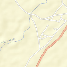 Santo Tomás Street Map