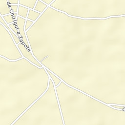 Chiriquí Street Map