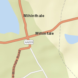 Mihintale Street Map