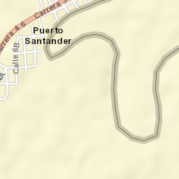 Puerto Santander Street Map