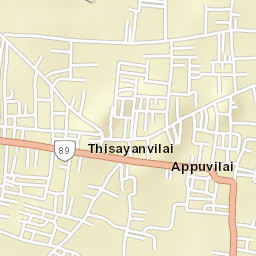 Tisaiyanvilai Street Map