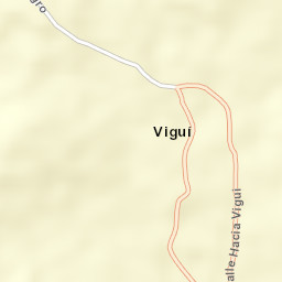 Viguí Street Map