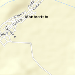 Montecristo Street Map