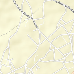 Pueblo Viejo Street Map