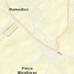 El Porvenir Street Map
