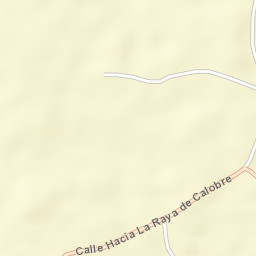 La Raya de Calobre Street Map