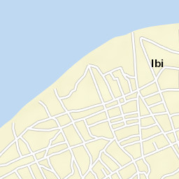 Ibi Street Map