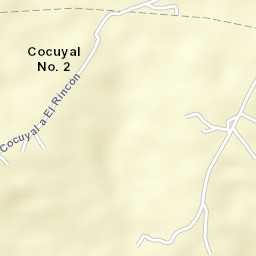 El Rincón Street Map