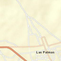 Las Palmas Street Map