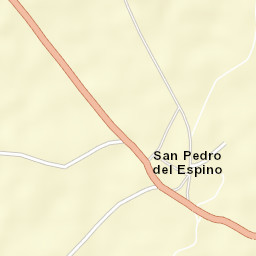 San Pedro del Espino Street Map