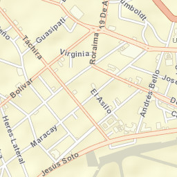 Ciudad Bolívar Street Map