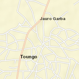 Toungo Street Map