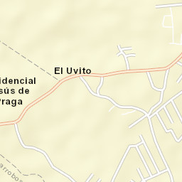 El Uvito Street Map
