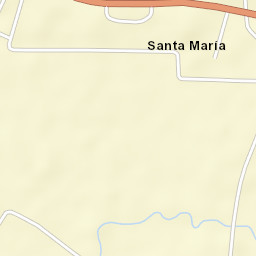 Santa María Street Map