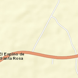 El Espino de Santa Rosa Street Map