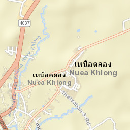 Nuea Khlong Street Map