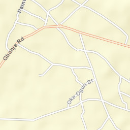 Okeho Street Map