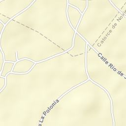 Río de Jesús Street Map