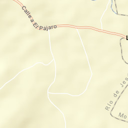 El Pájaro Street Map