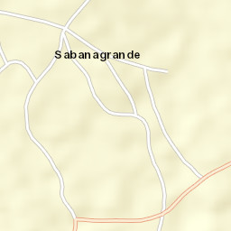 Sabana Grande Street Map