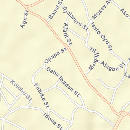 Oyo Street Map