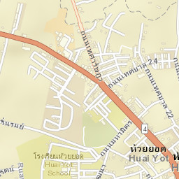 Huai Yot Street Map