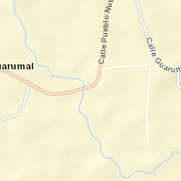 Guarumal Street Map