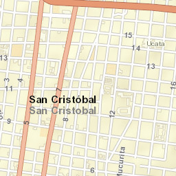 San Cristóbal Street Map