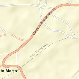 Las Palmitas Street Map