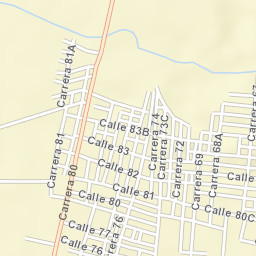 Carepa Street Map