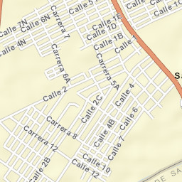 San Alberto Street Map