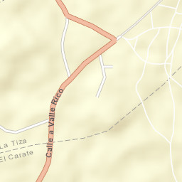 La Tiza Street Map