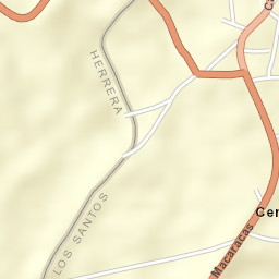 Macaracas Street Map