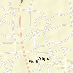 Fiditi Street Map