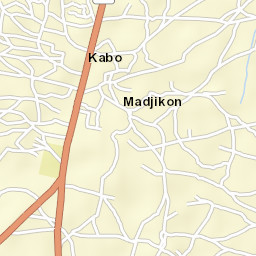 Kabo Street Map
