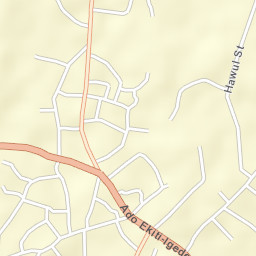 Igede-Ekiti Street Map