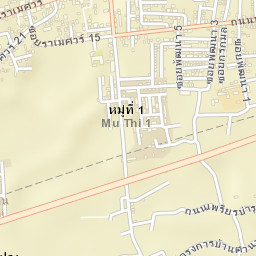 Amphoe Mueang Phatthalung Street Map