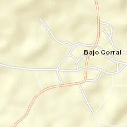 Bajo Corral Street Map