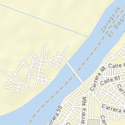 El Bagre Street Map