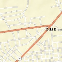 Zaki Biam Street Map