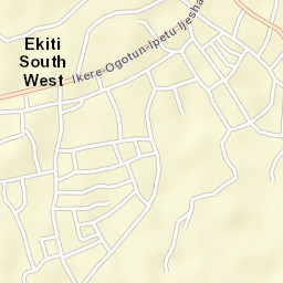 Igbara-Odo Street Map
