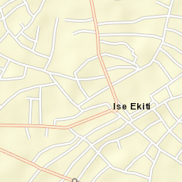 Ise-Ekiti Street Map