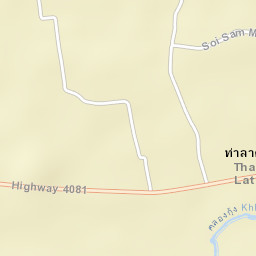 Amphoe Khao Chaison Street Map