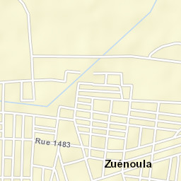 Zuénoula Street Map