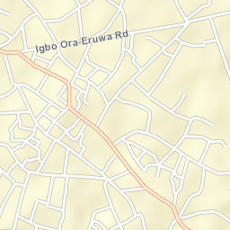 Igbo-Ora Street Map