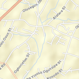 Ibadan Street Map