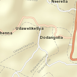 Akurana Street Map