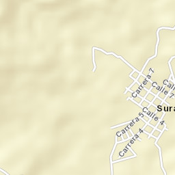 Suratá Street Map