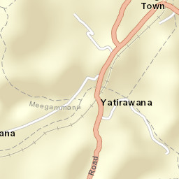 Wattegama Street Map