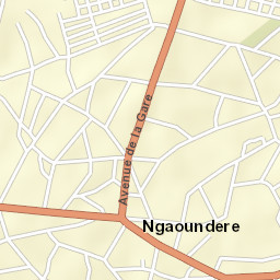 Ngaoundéré Street Map